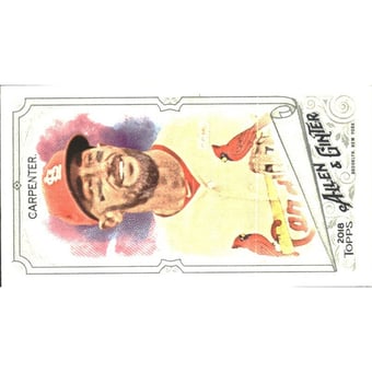 2018 Topps Allen and Ginter Mini No Number #71 Matt Carpenter