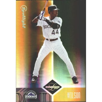 2004 Leaf Limited Gold Spotlight #124 Preston Wilson H