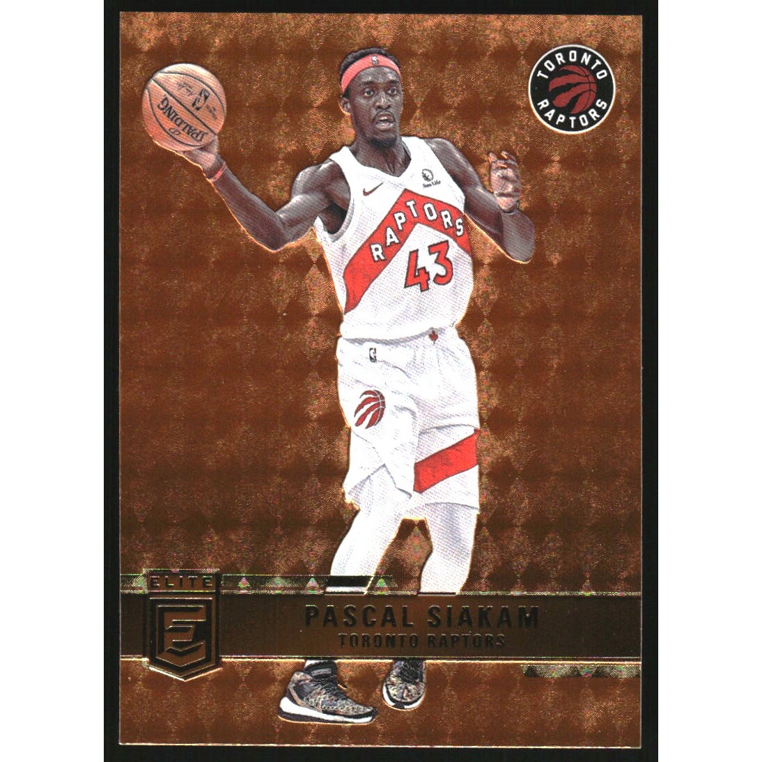 2021-22 Elite Orange #171 Pascal Siakam