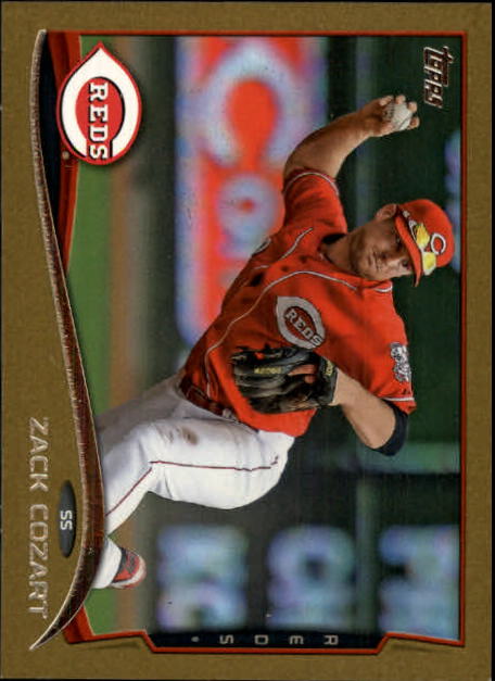 2014 Topps Mini Gold #366 Zack Cozart