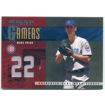 2003 Donruss Gamers Jersey Number #11 Mark Prior