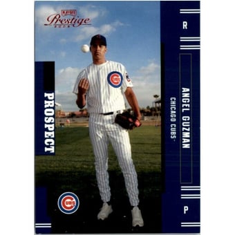2005 Playoff Prestige Red Foil #170 Angel Guzman