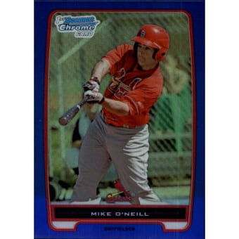2012 Bowman Chrome Prospects Blue Refractors #BCP131 Mike O'Neill