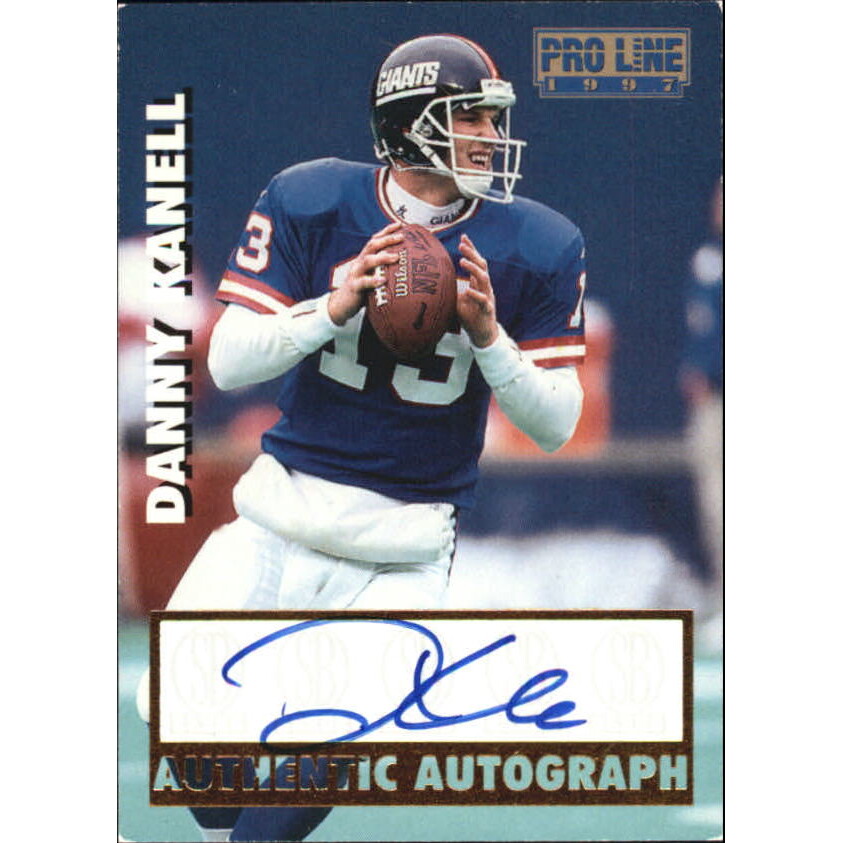 1997 Pro Line Autographs #36 Danny Kanell