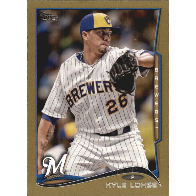 2014 Topps Mini Gold #51 Kyle Lohse. rookie card picture