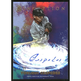 2021 Bowman Inception Primordial Prospects Autographs #PPAYC Yoelqui Cespedes