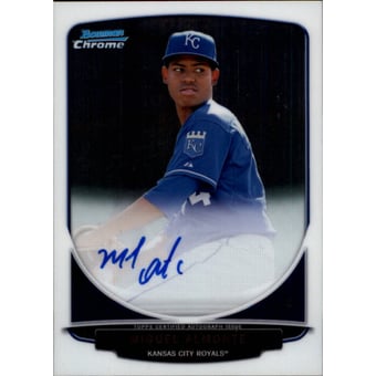 2013 Bowman Chrome Prospect Autographs #MA Miguel Almonte
