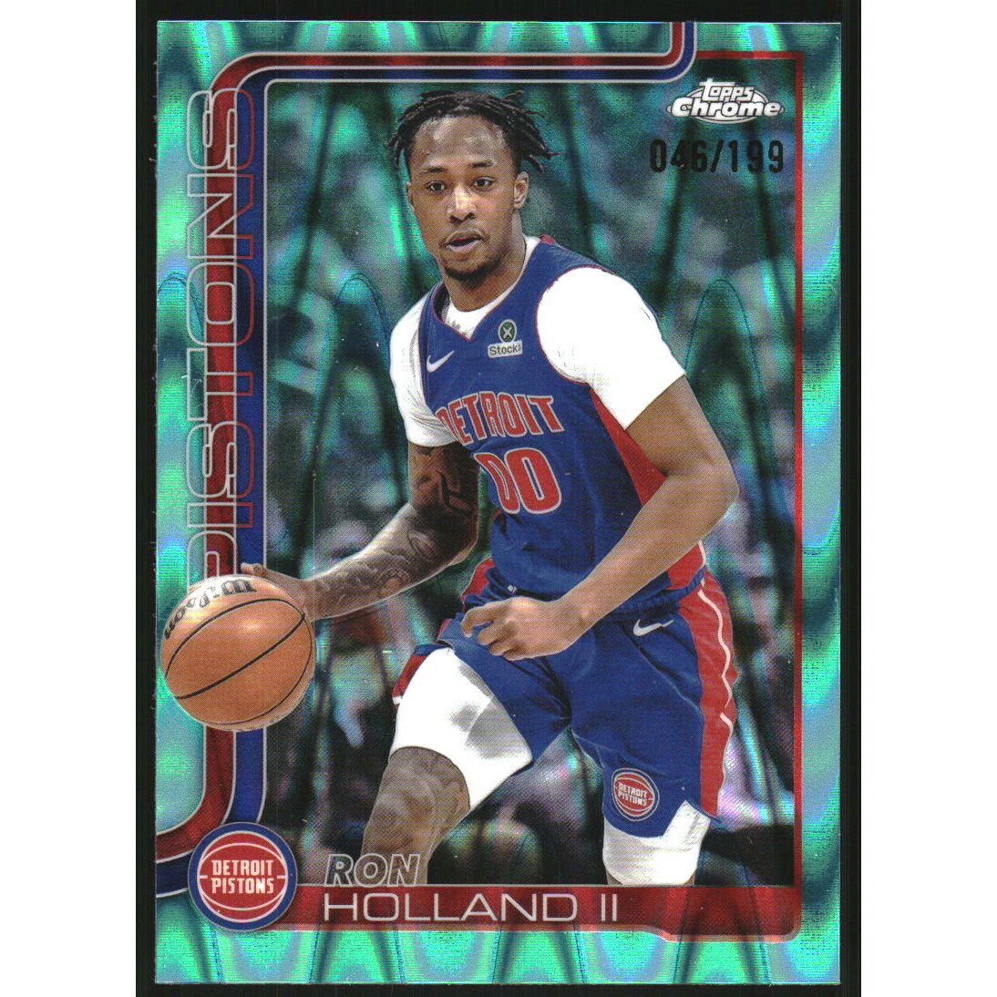 2025-26 Topps Chrome RayWave Aqua Refractors #16 Ron Holland II