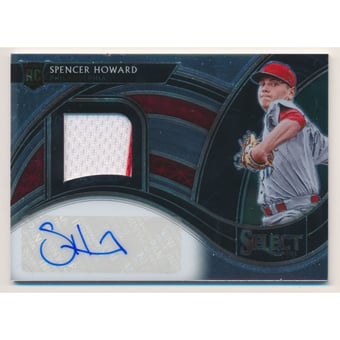 2021 Select Rookie Jersey Autographs #16 Spencer Howard