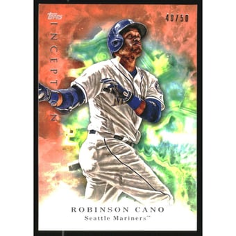 2017 Topps Inception Orange #63 Robinson Cano