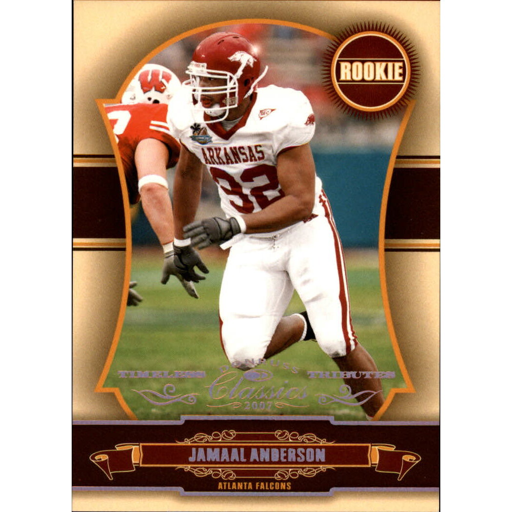 2007 Donruss Classics Timeless Tributes Bronze #199 Jamaal Anderson