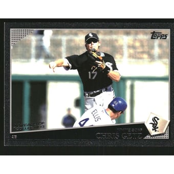 2009 Topps Update Black #UH268 Chris Getz