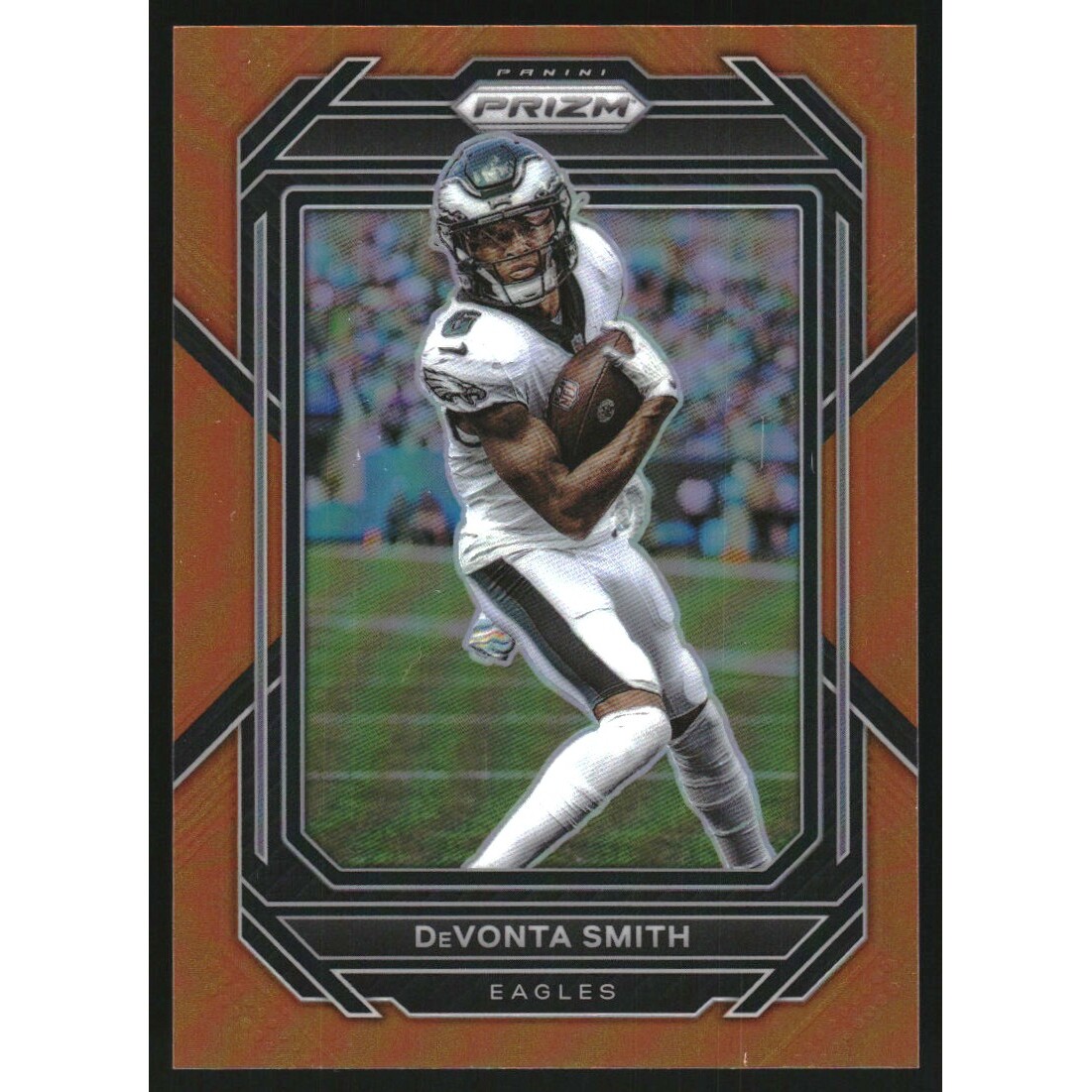 2022 Panini Prizm Prizms Orange #237 DeVonta Smith