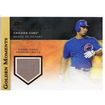 2012 Topps Golden Moments Relics #CP Carlos Pena S2