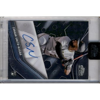 2023 Topps Chrome Black Autographs #CBACSN Canaan Smith-Njigba