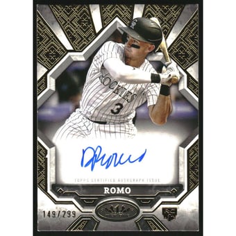 2025 Topps Tier One Break Out Autographs #BOADR Drew Romo