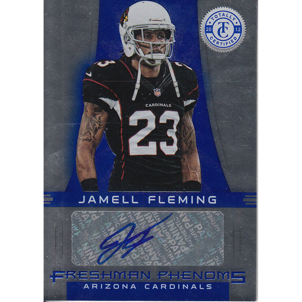 2012 Totally Certified Blue #190 Jamell Fleming AU/99