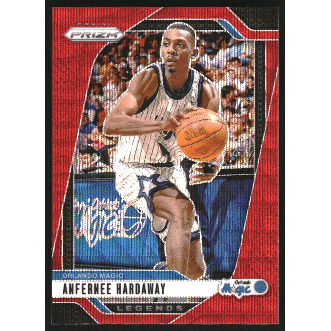 2024-25 Panini Prizm Prizms Ruby Wave #274 Anfernee Hardaway