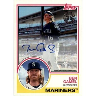 2018 Topps '83 Topps Autographs #83ABG Ben Gamel