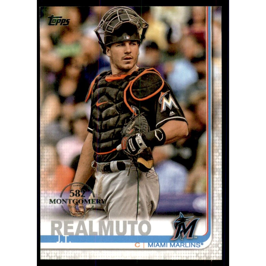 2019 Topps Factory Set 582 Montgomery #52 J.T. Realmuto