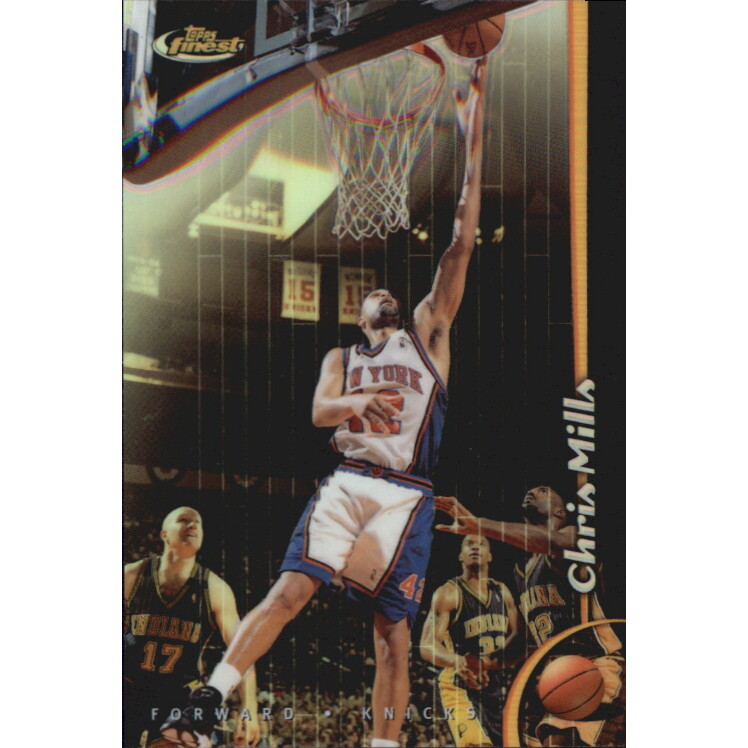 1998-99 Finest No Protectors Refractors #1 Chris Mills