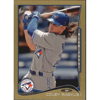 2014 Topps Mini Gold #571 Colby Rasmus