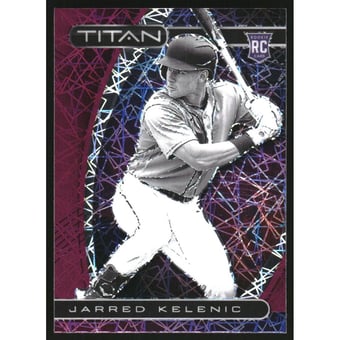 2021 Panini Titan Purple Velocity #7 Jarred Kelenic