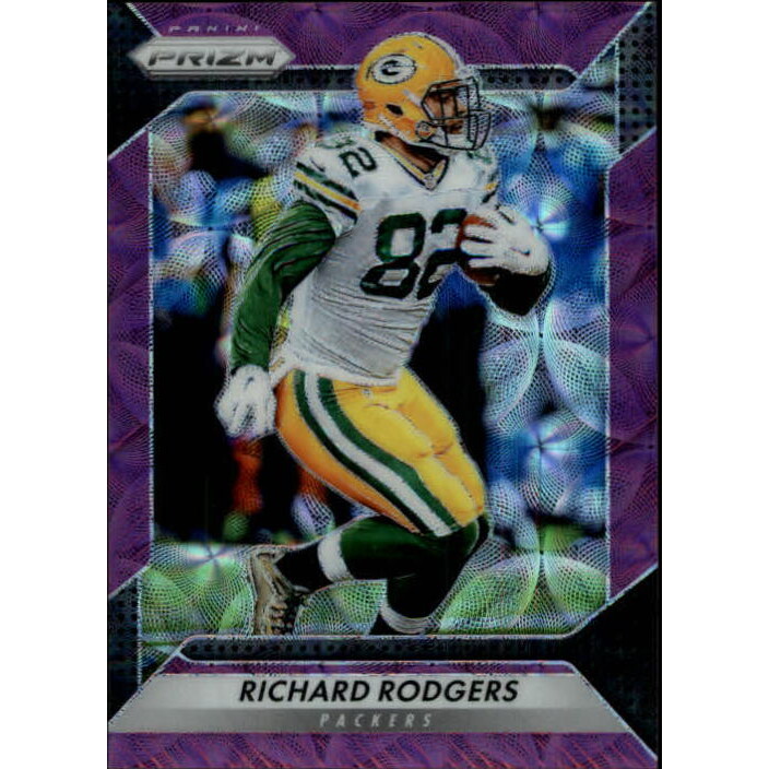 2016 Panini Prizm Prizms Purple Scope #139 Richard Rodgers. rookie card picture