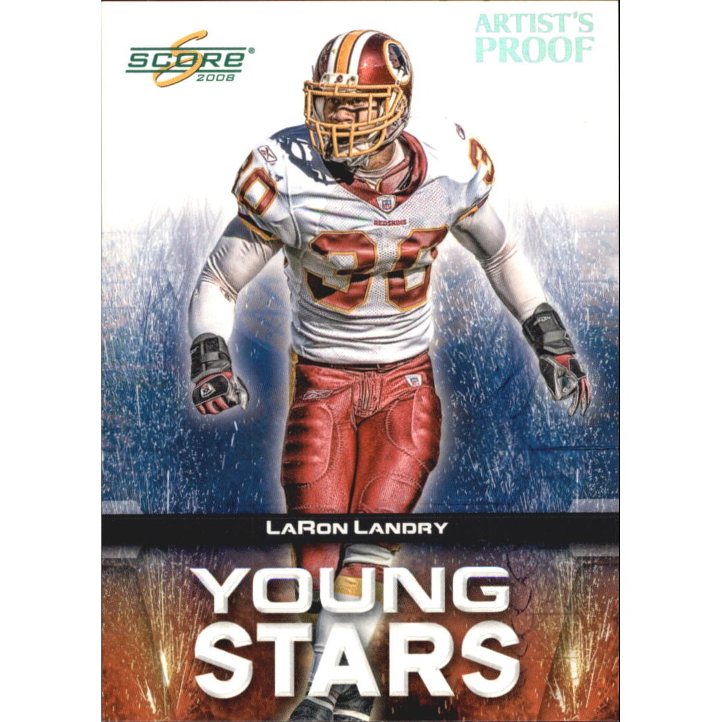 2008 Score Young Stars Artist's Proof #24 LaRon Landry