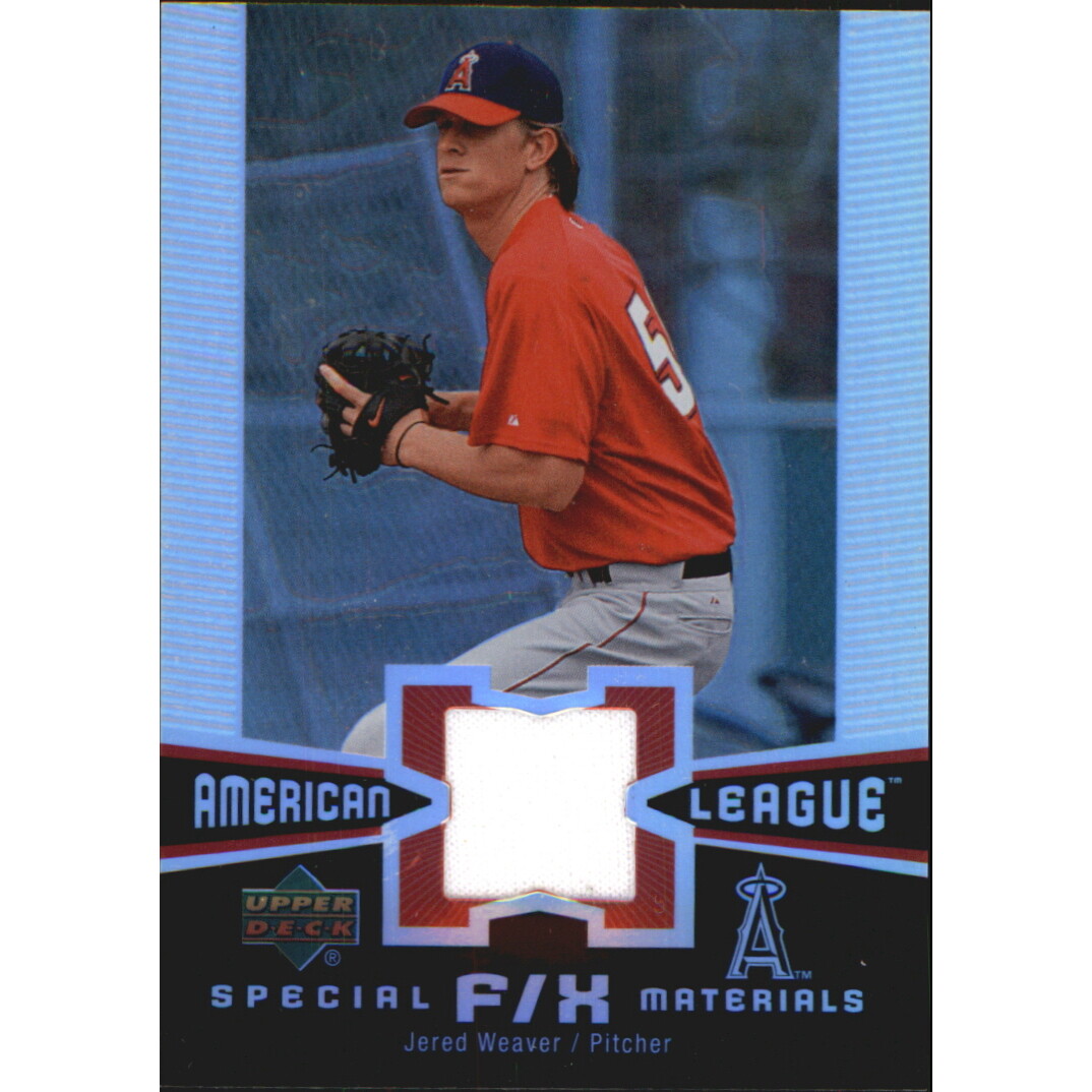 2006 Upper Deck Special F/X Materials #WE Jered Weaver Jsy