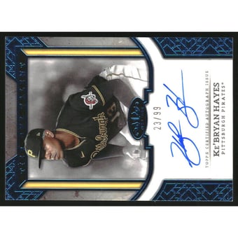 2024 Topps Tier One Talent Autographs Blue Foil #T1TAKHA Ke'Bryan Hayes/99