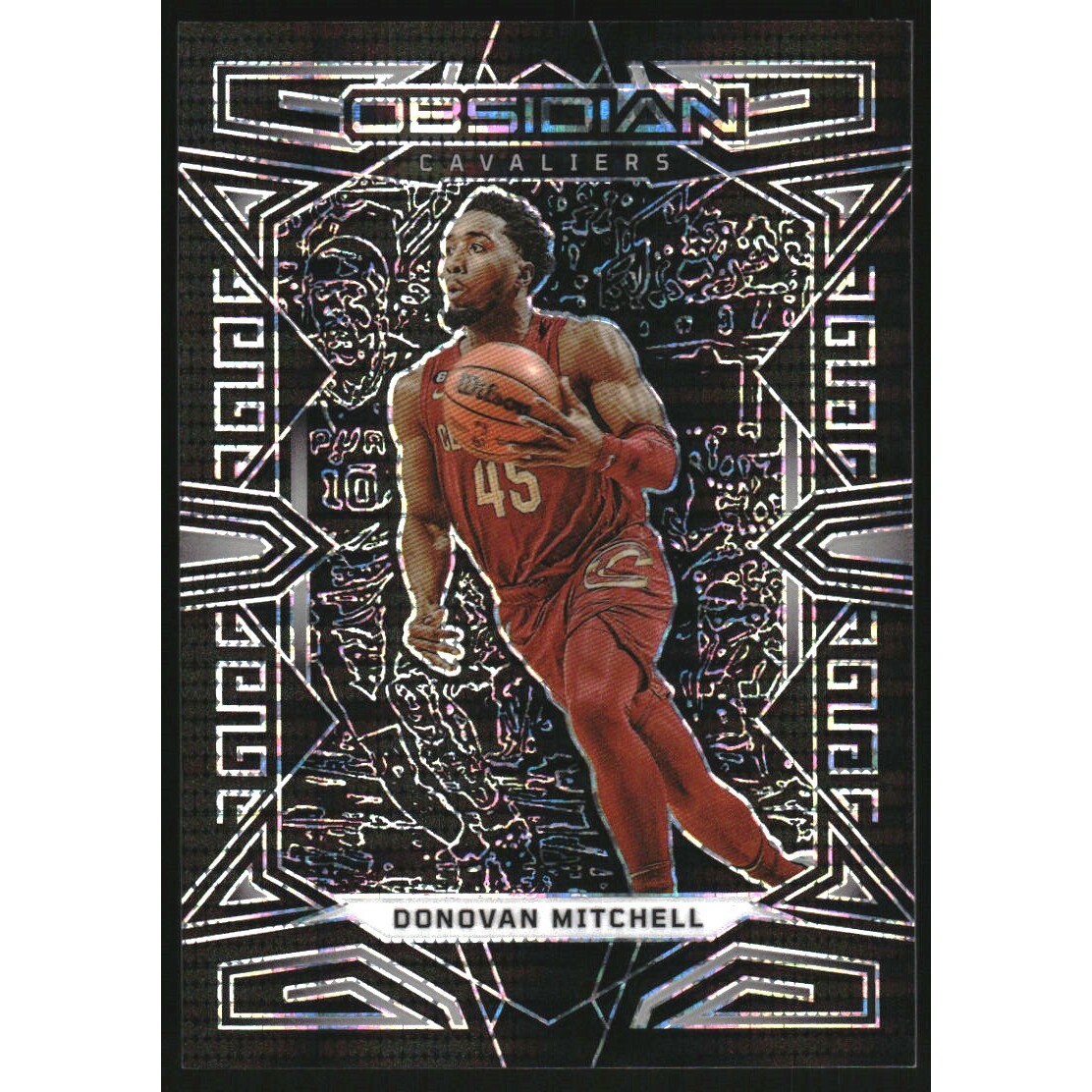 2022-23 Panini Obsidian Electric Etch Asia #66 Donovan Mitchell