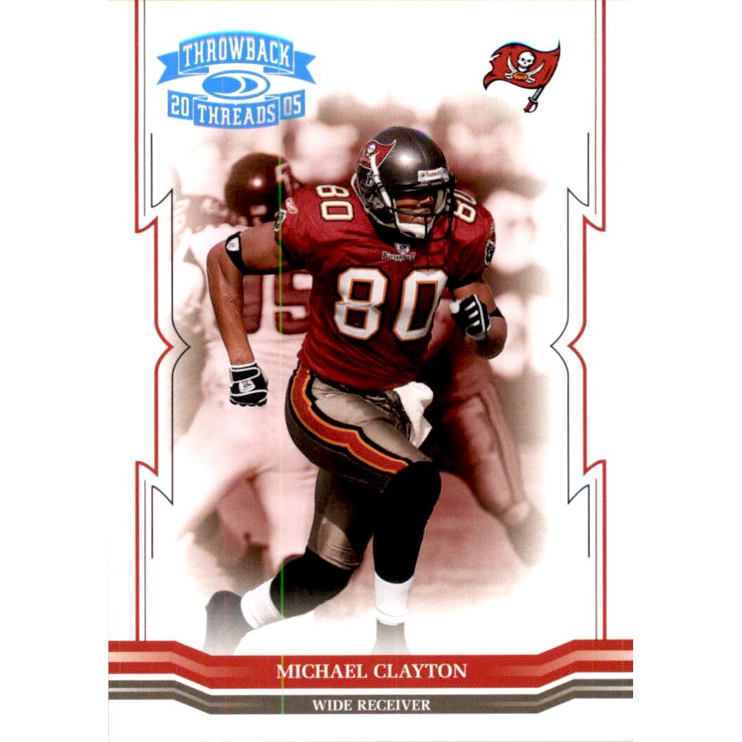 2005 Throwback Threads Platinum Holofoil #135 Michael Clayton