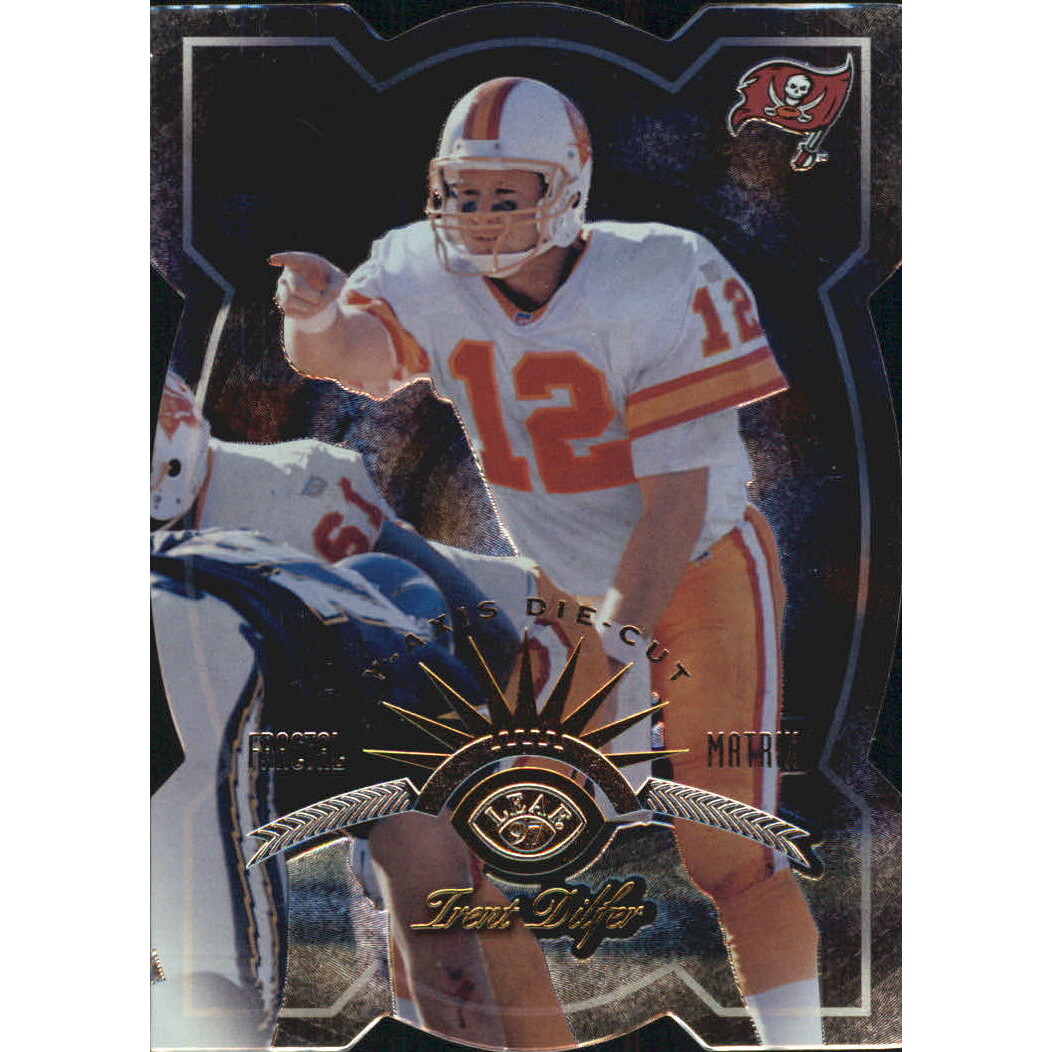 1997 Leaf Fractal Matrix Die-Cuts #19 Trent Dilfer SY