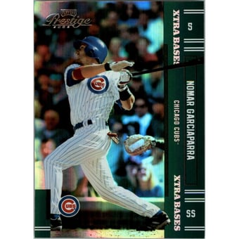2005 Playoff Prestige Xtra Bases Green #5 Nomar Garciaparra