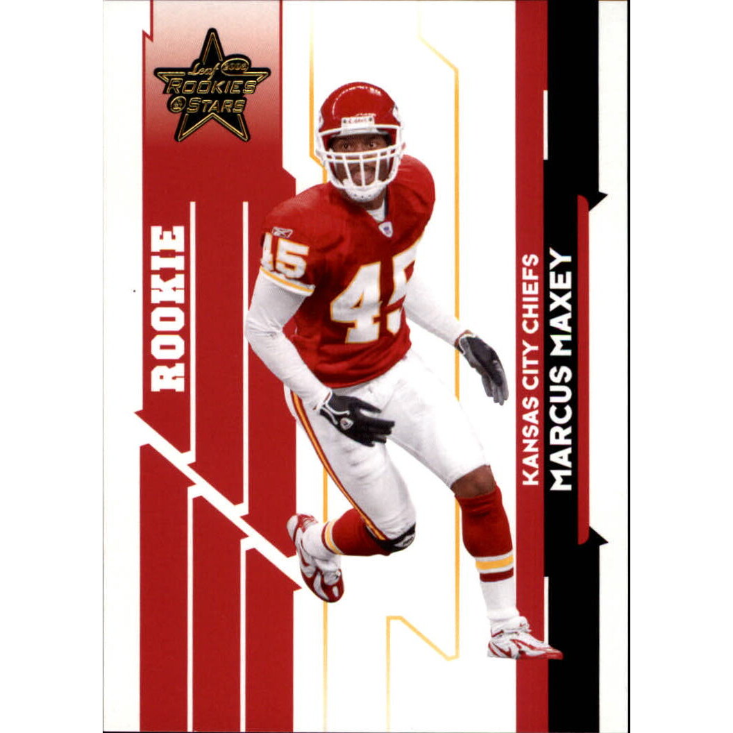 2006 Leaf Rookies and Stars Gold #172 Marcus Maxey
