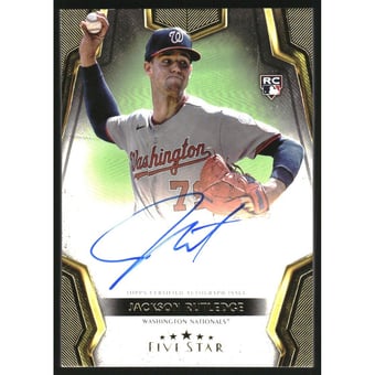 2024 Topps Five Star Autographs #FSAJRU Jackson Rutledge RC