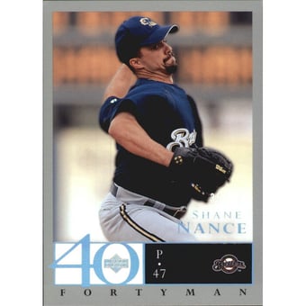 2003 Upper Deck 40-Man Rainbow #432 Shane Nance
