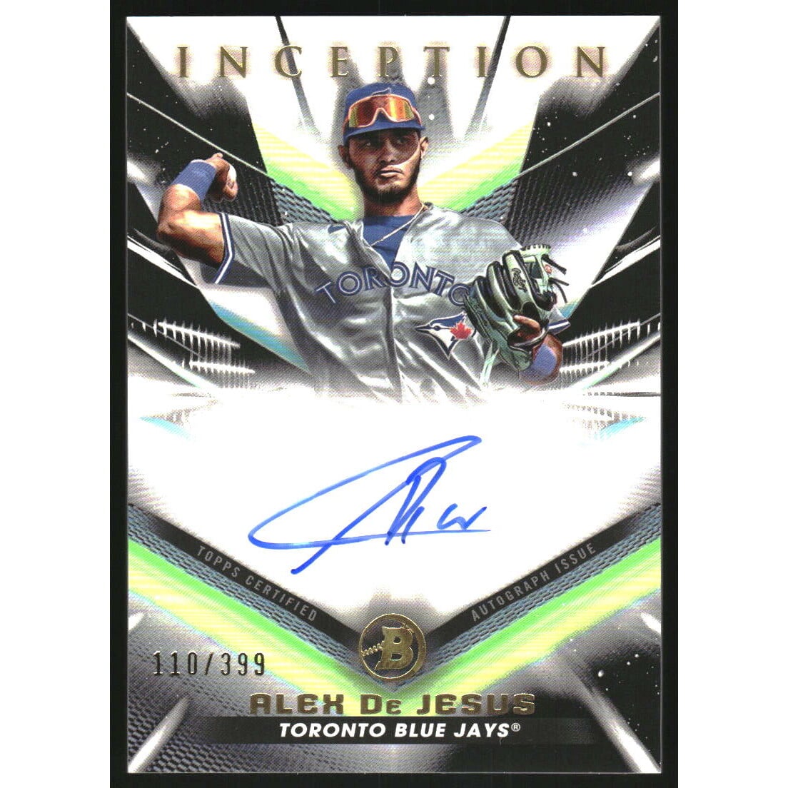 2023 Bowman Inception Autographs #BPAAD Alex De Jesus/399 2023 Bowman Inception Autographs #BPAAD Alex De Jesus/399
