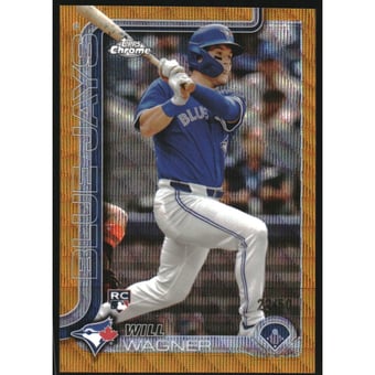 2025 Topps Chrome Gold Wave Refractors #137 Will Wagner