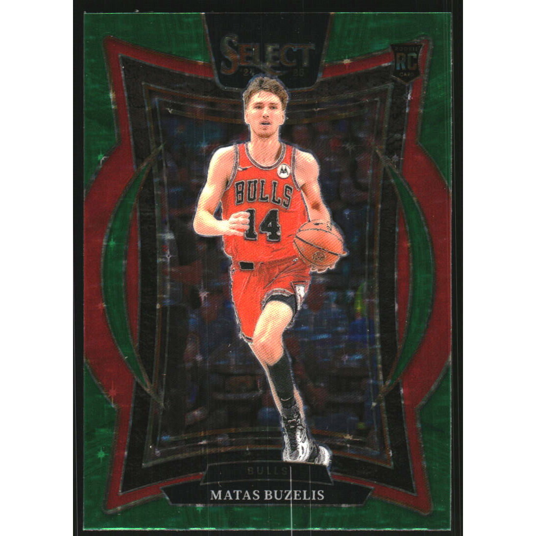 2024-25 Select Green Stars Prizms #70 Matas Buzelis
