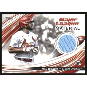 2023 Topps Major League Materials #MLMAB Alec Burleson S2