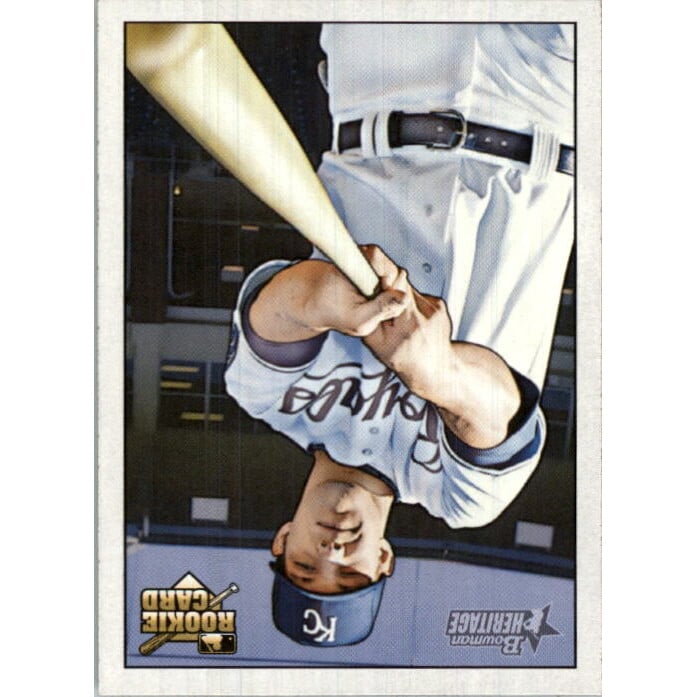 2007 Bowman Heritage #235b Alex Gordon SP/No Signature. rookie card picture