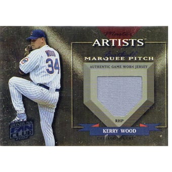 2002 Donruss Best of Fan Club Master Artists Jerseys #A5 Kerry Wood