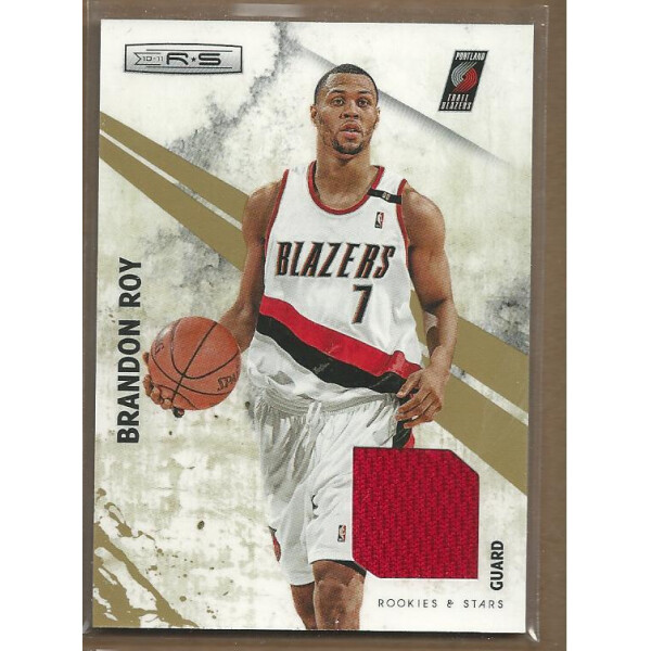 2010-11 Rookies and Stars Gold Materials #74 Brandon Roy/299