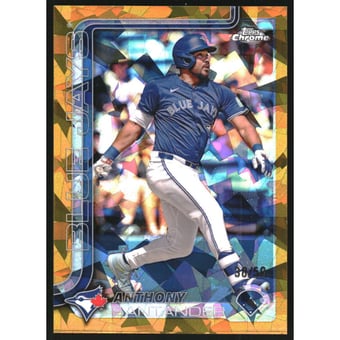 2025 Topps Chrome Sapphire Gold Refractors #60 Anthony Santander