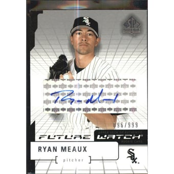 2004 SP Authentic Future Watch Autograph #127 Ryan Meaux FW