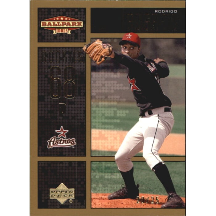 2002 Upper Deck Ballpark Idols Gold #202 Rodrigo Rosario ROO
