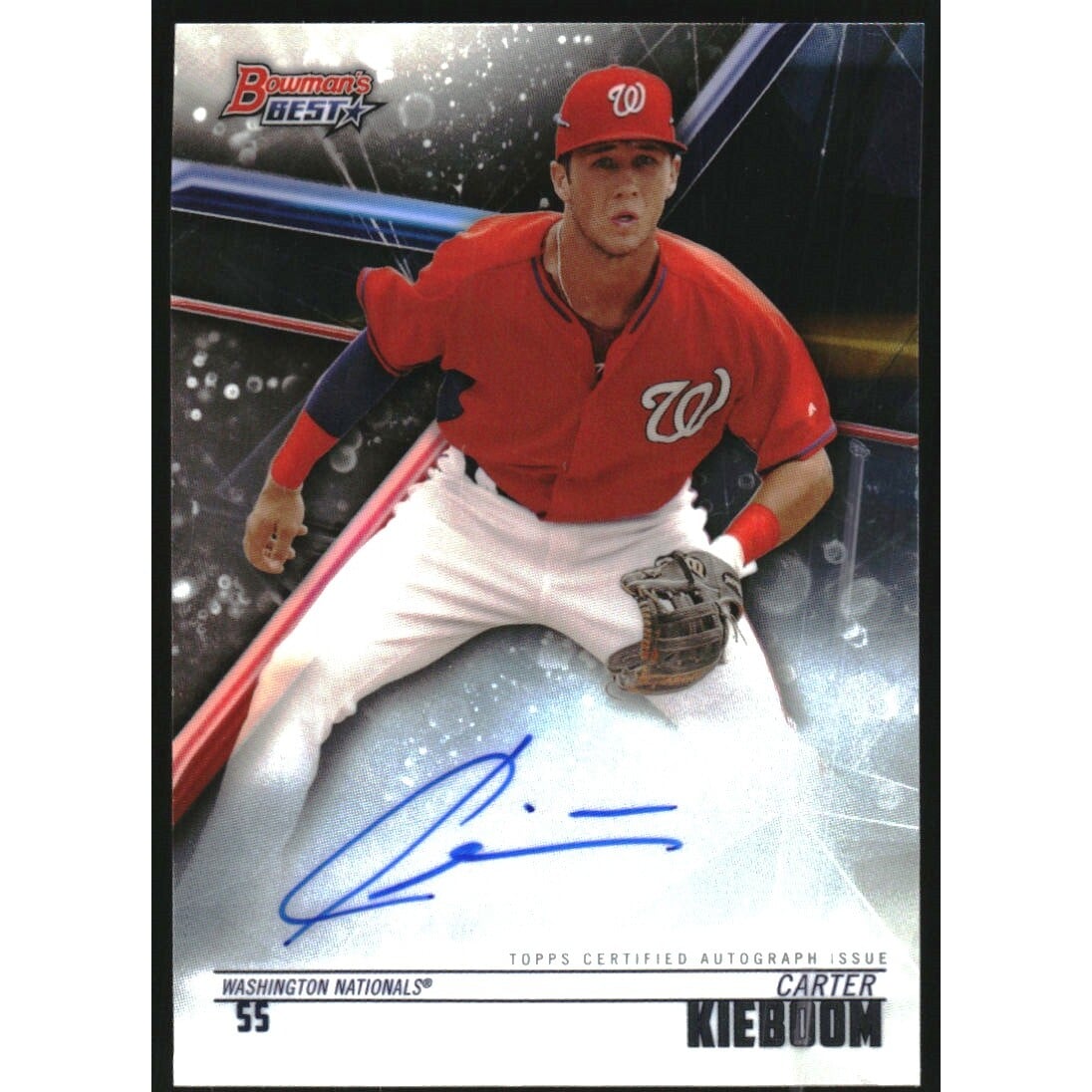 2018 Bowman's Best Best of '18 Autographs #B18CK Carter Kieboom