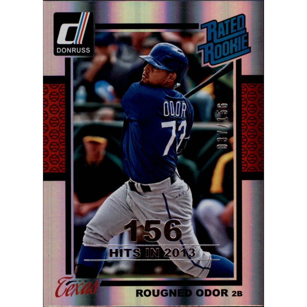 2014 Donruss Stat Line Season #238 Rougned Odor/156